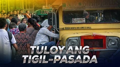 Balitang A2Z TIGIL PASADA VS JEEPNEY PHASEOUT TULOY NA TULOY NA