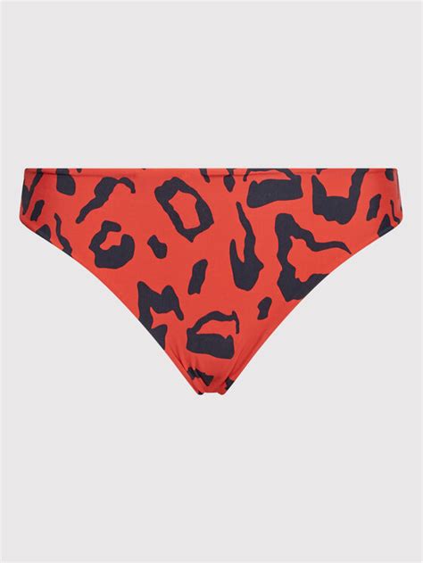 Malai Bikini Unterteil Morroco Ocelot Paramount B Rot Modivo De