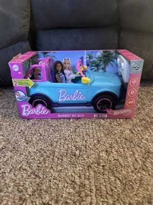 Barbie Hot Wheels Rc Suv Stickers Battery Powered Toy Truck Fits Barbie Dolls Target