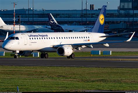 D AECA Lufthansa Regional Embraer ERJ 190LR ERJ 190 100 LR Photo By