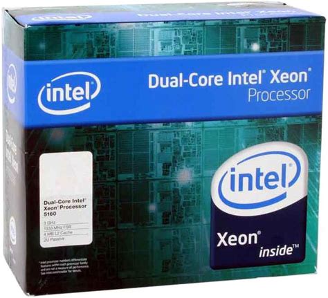 Intel Xeon 5160 3.0 GHz LGA 771 80W BX805565160P 2U Passive Processor ...