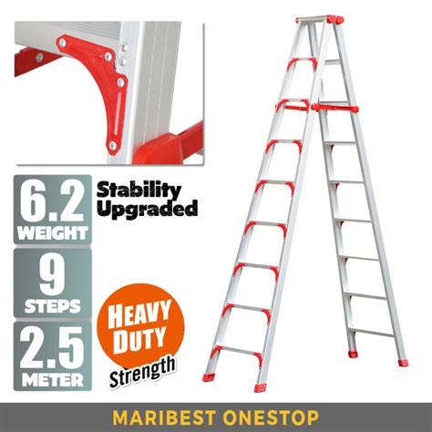 Ladderman Heavy Duty Aluminium Double Sided Ladder Multi Purpose Ladder