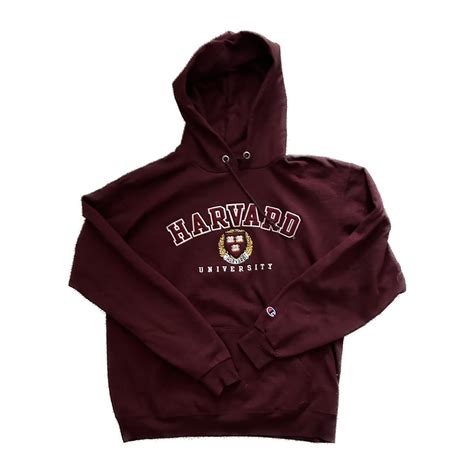 harvard university hoodie - size large - no flaws,... - Depop