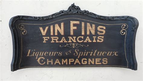 French Wine sign | Strafford House