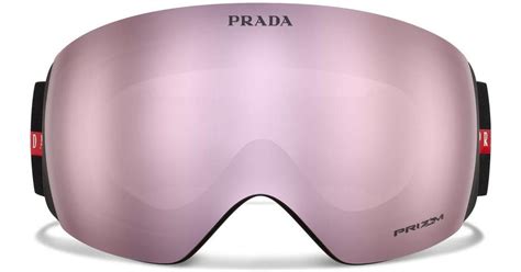 Prada X Oakley Linea Rossa Ski Goggles In Pink For Men Lyst