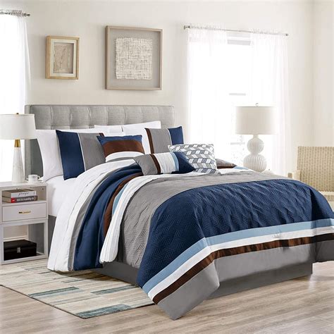 Blue Luxury King Comforter Sets