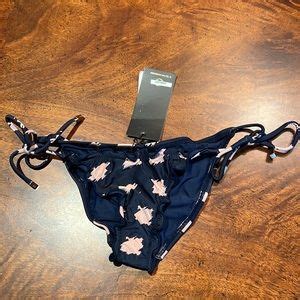 Vix Swim Nwt 84 Vix Jeanne Ripple Tie Side Full Bikini Bottom Swim