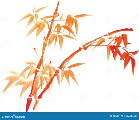 Chinese Painting of Flowers Stock Vector - Illustration of colorful ...