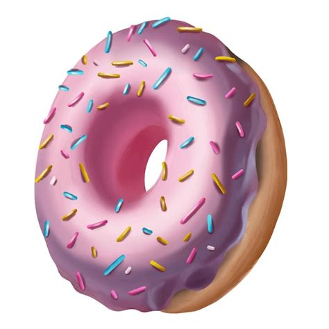 Premium Vector Hand Drawn Donut Design For Templates