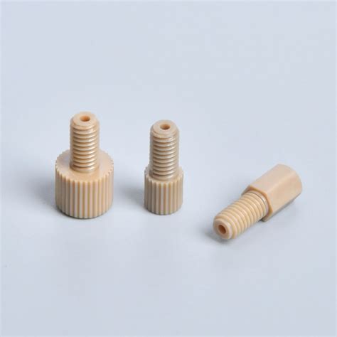 Excellent Mechanical Property Peek Screws For HPLC Peek Screws