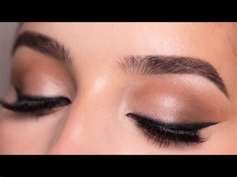 Easy Smokey Eyeshadow Makeup Tutorial Using Urban Decay Naked Palette YouTube