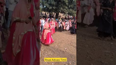 Adivasi Butiful Girl Timli Dance ️ Shorts Viral Dance Timli