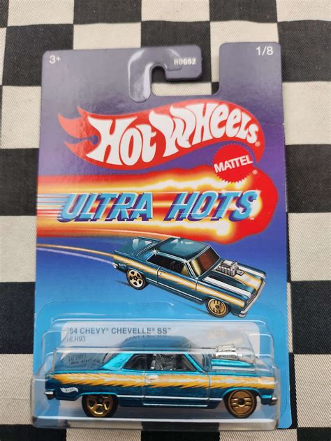 Hot Wheels Ultra Hots Chevy Chevelle Ss Teal Spectraflame