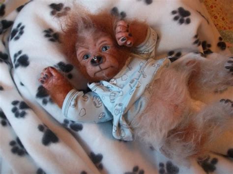 Reborn Werewolf Horror Doll Custom Made To By Lunatoonyweeones