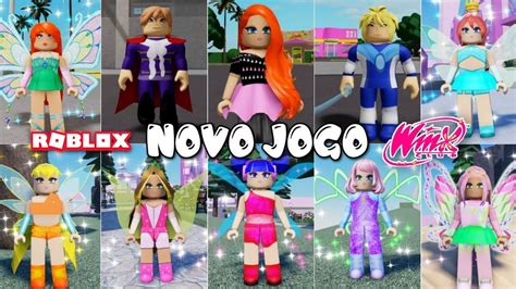 Roblox Novo Jogo Das Winx No Roblox Visitei A GardÊnia E A Casa Da