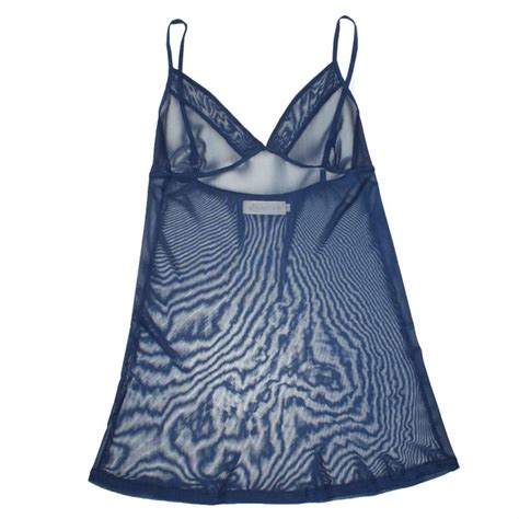 Mesh Babydoll Navy Camisole Essential Lingerie For Women