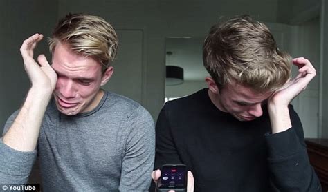 Twins BOTH Come Out As Gay To Dad In YouTube Video Daily Mail Online