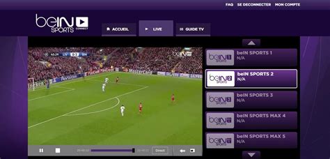 beIN SPORT 3 Live streaming HD - beIN SPORT 3 en direct sur PC