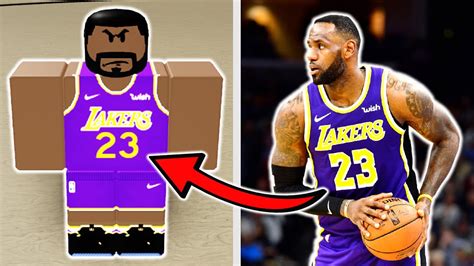 Lebron James In Roblox Nba Phenom Youtube