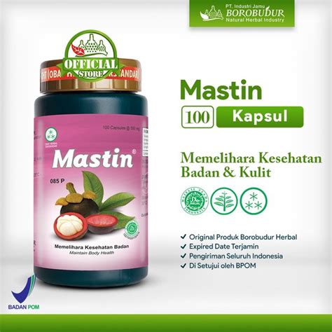 Jual Mastin 100 Kapsul Mengandung Antioksidan Yang Tinggi Ekstrak