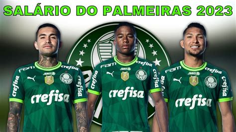 SALÁRIO DOS JOGADORES DO PALMEIRAS ATUALIZADO 2023 O DO ENDRICK É