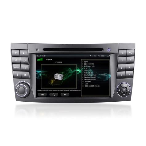 Mercedes E-Class W211 Android 5.1 DAB+ Head Unit Sat Nav GPS Radio ...