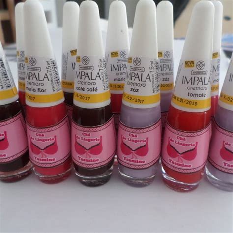 Esmalte Personalizado para Chá de Lingerie Elo7