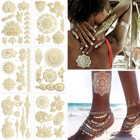 Prijzen Henna Tattoos Henna Style Temporary Tattoo Stickers Henna