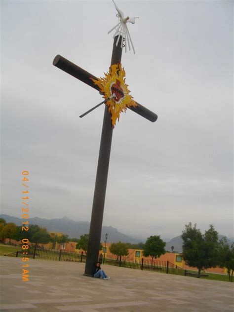 Cruz Del Apostolado En El Santuario De Jes S Mar A Wind Turbine