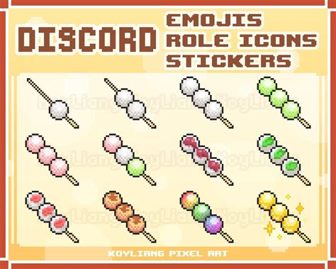 Discord Role Icons and Emojis in Cute 8bit Pixel Style - Etsy in 2022 ...