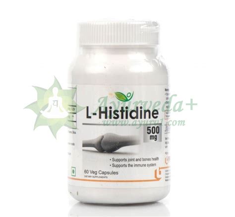 Biotrex L-гистидин Азот 500mg L-Histidine 500mg 60 veg,capsules купить ...
