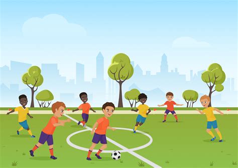 Jogo De Futebol Desenho