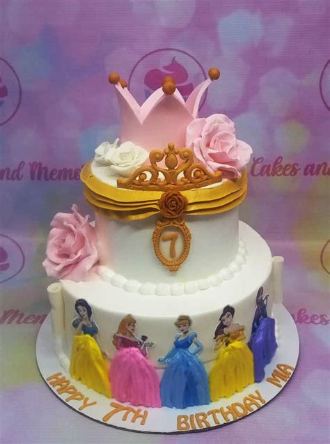7th Birthday Princess Cake