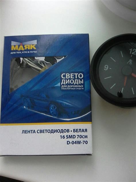 Светодиодная подсветка часов АЧК-7. — Lada 2106, 1,6 л, 2002 года ...