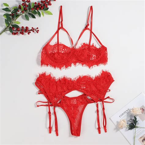 Ensemble lingerie Charmant cils dentelle Grande taille Type Black Blanc Cdiscount Prêt à