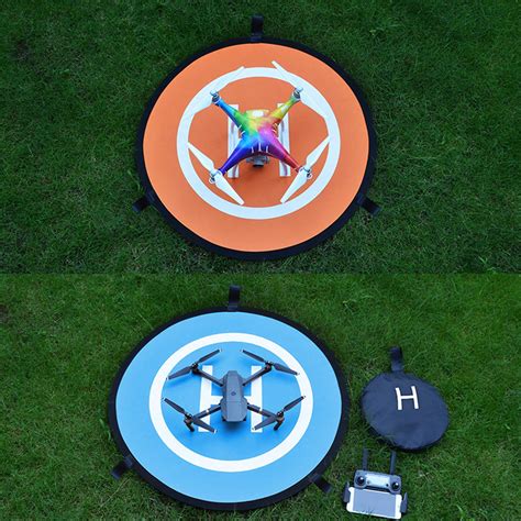 Drone Landing Pad Wisfox Universal Waterproof D 75cm30 Portable Foldable Landing Pads For Rc