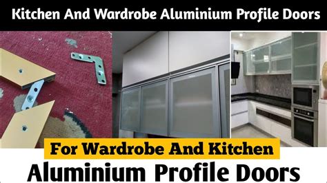 Aluminium Profile Shutter Glass Profile Doors For Kitchen Kitchen