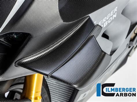 Vfl165dv4rmk Winglet Left Side Matt Carbon Ilmberger Ducati Panigale