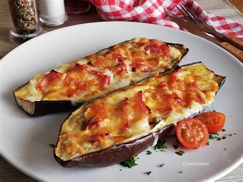 Berenjenas Gratinadas Con Bacon Y Queso Caceroladas