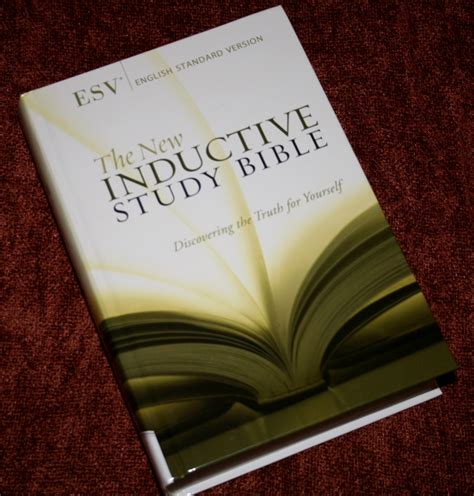 The New Inductive Study Bible Esv Review