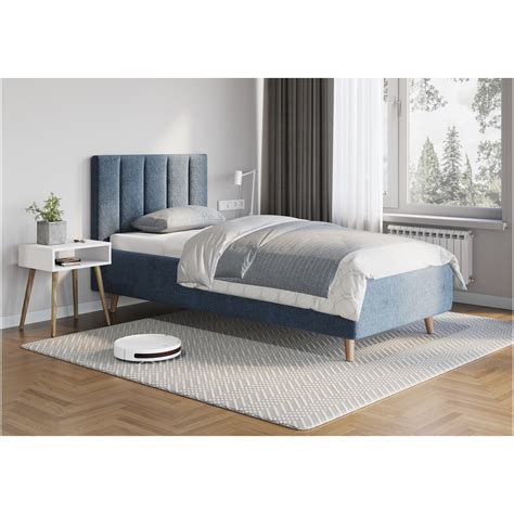 Кровать односпальная 90х190 см фултон бежевая Alma - купить за 32490 ...