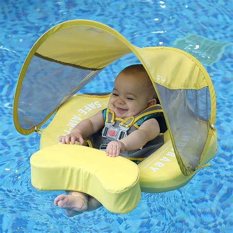 mambobaby float  newborntoddler swimming float  canopy
