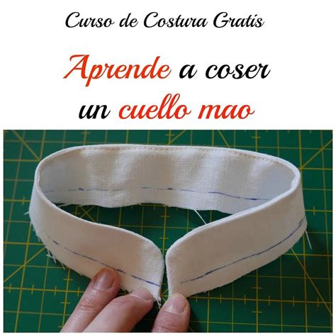 Cómo hacer un cuello mao Tutoriales de costura Collares de costura