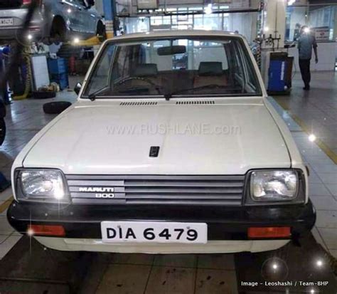 First Maruti Ever Sold In India Gets Factory Restoration Photos