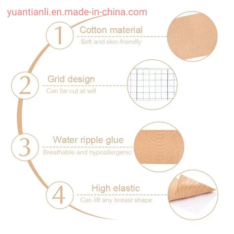 Manufacturer Waterproof Boob Lifting Tape Breast Lift Tape Boob Body Tape For Women