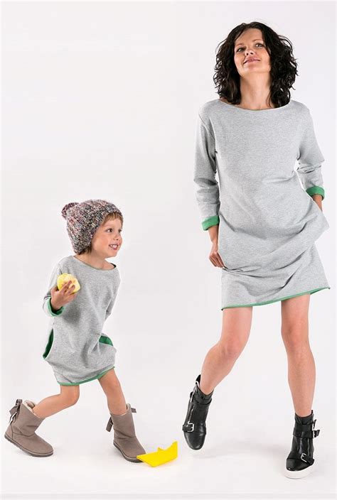 Matching Mommy And Me Matchingoutfits The Same Sweatshirt Dress With