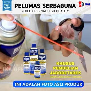 Jual Rexco Pelumas Serbaguna Anti Karat Multi Lubricant Purpose