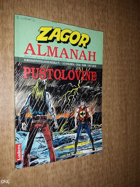 Zagor Almanah 6 Čovjek koji je došao s kišom Ludens Stripovi OLX ba