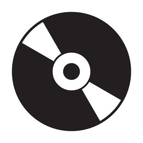 compact disc icon vector cd symbol  graphic design logo website