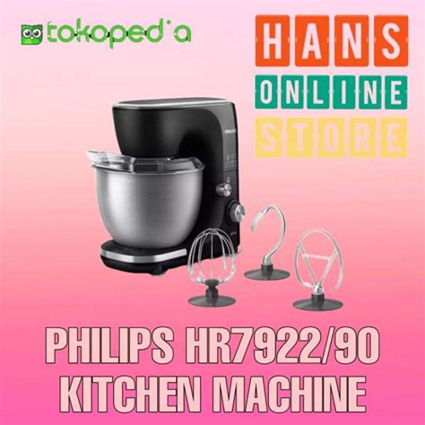 Jual Philips Hr Kitchen Machine Stand Mixer L Black Di Seller